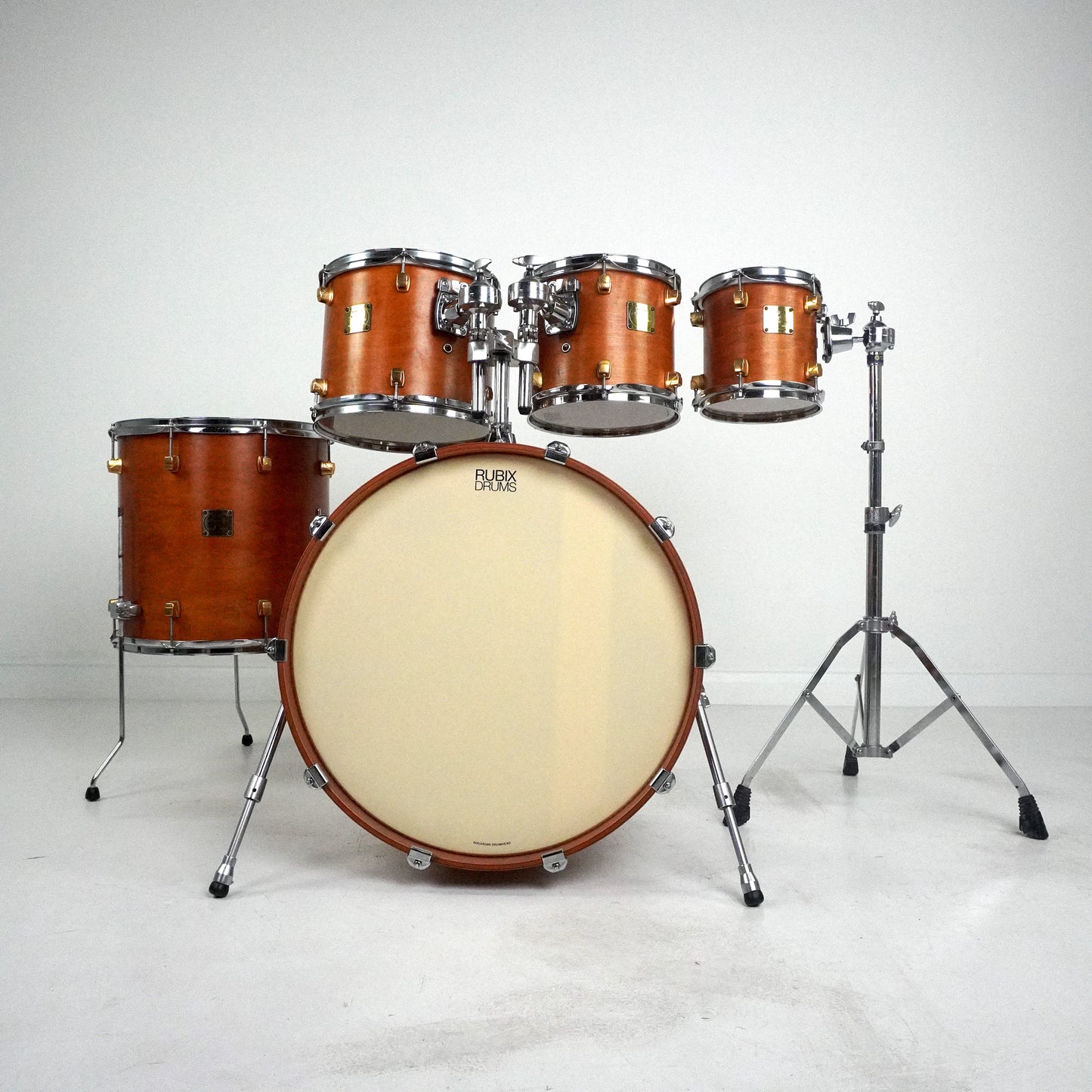 Yamaha Maple Custom 5-teiliges Schlagzeug in Vintage Natural 22,8,10,12,14