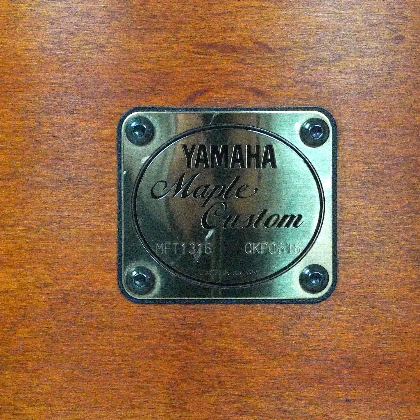 Batterie Yamaha Maple Custom 5 pièces en Vintage Natural 22,8,10,12,14