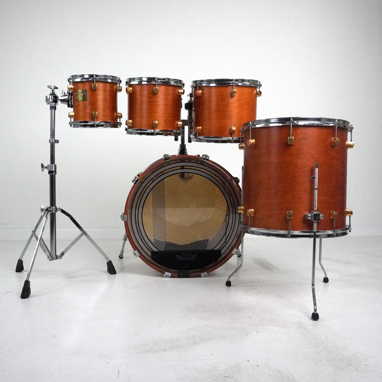 Yamaha Maple Custom 5-teiliges Schlagzeug in Vintage Natural 22,8,10,12,14