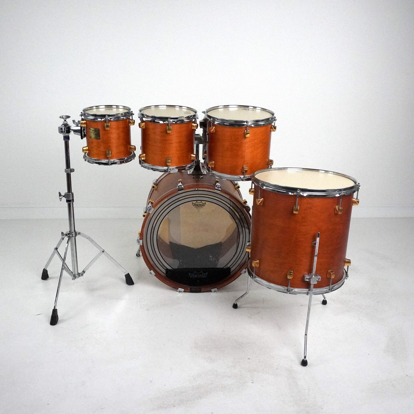 Yamaha Maple Custom 5-teiliges Schlagzeug in Vintage Natural 22,8,10,12,14