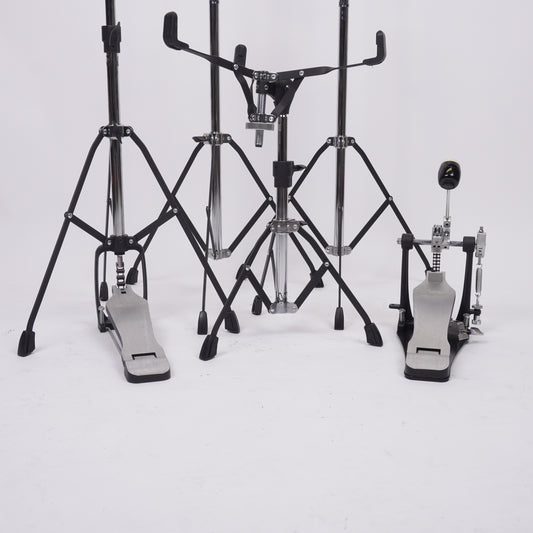 AJAX LIGHT WEIGHT BLACK & CHROME HARDWARE SET