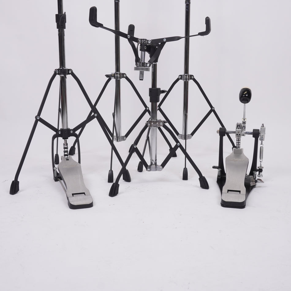 AJAX LIGHT WEIGHT BLACK & CHROME HARDWARE SET