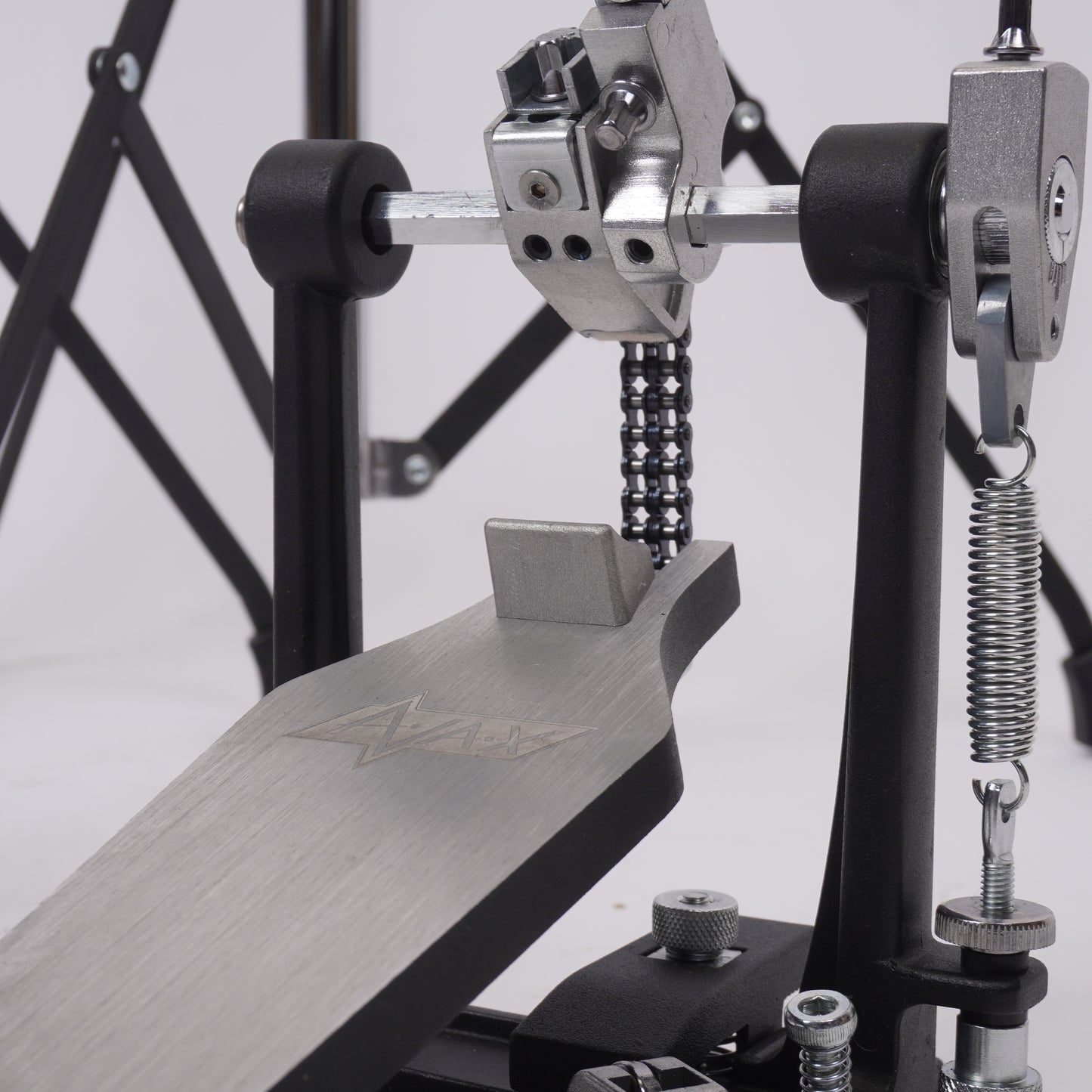 AJAX LIGHT WEIGHT BLACK & CHROME HARDWARE SET