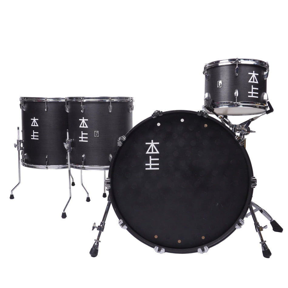 BRITISH DRUM CO. LEGEND SERIES "KASABIAN" 4-PIECE DRUM KIT 24/13/16/18