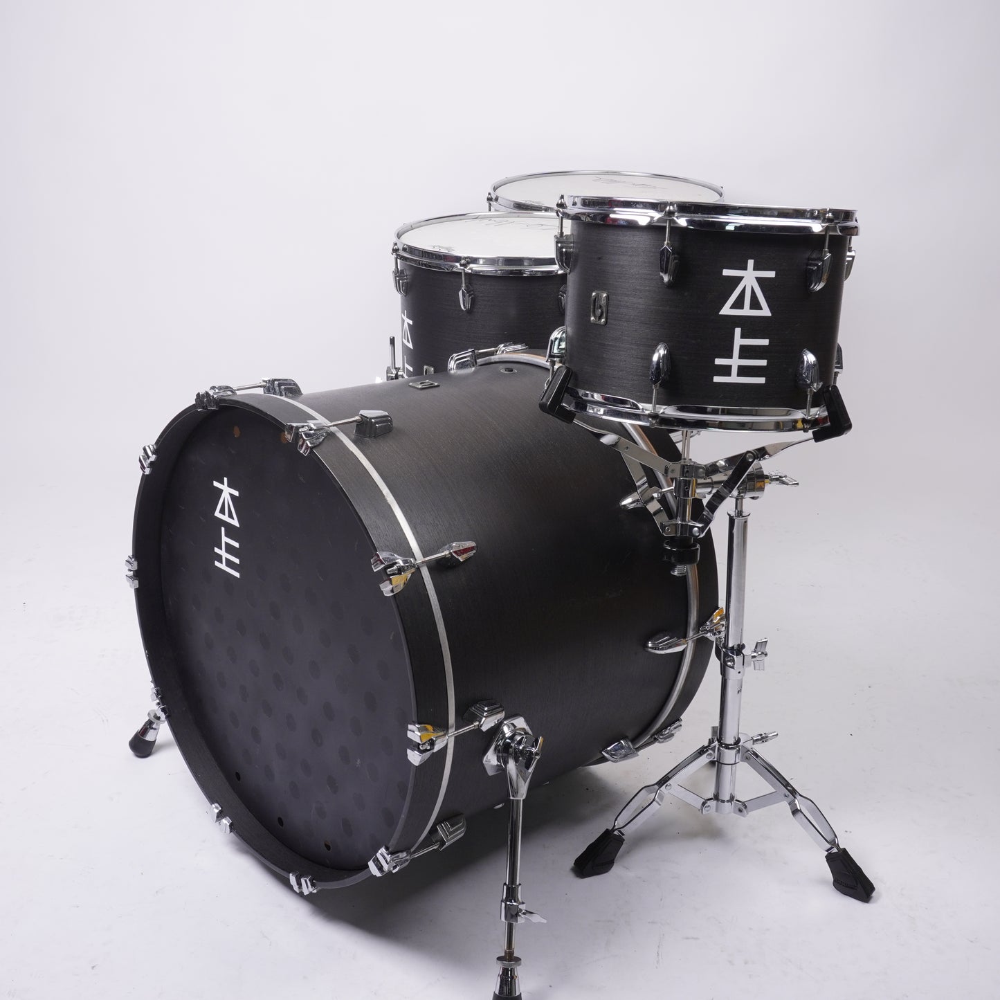 BRITISH DRUM CO. LEGEND SERIES "KASABIAN" 4-PIECE DRUM KIT 24/13/16/18