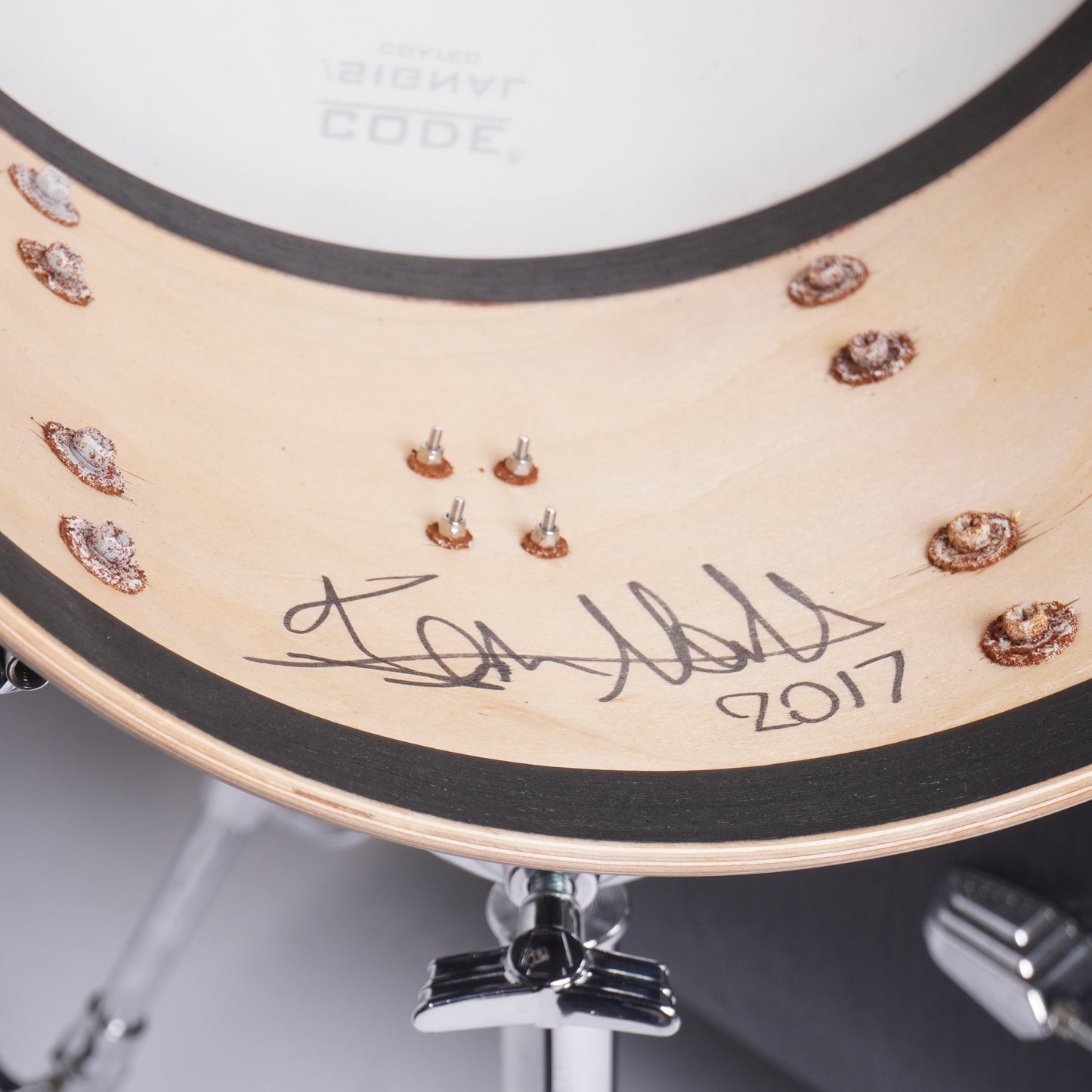 BRITISH DRUM CO. LEGEND SERIES "KASABIAN" 4-PIECE DRUM KIT 24/13/16/18