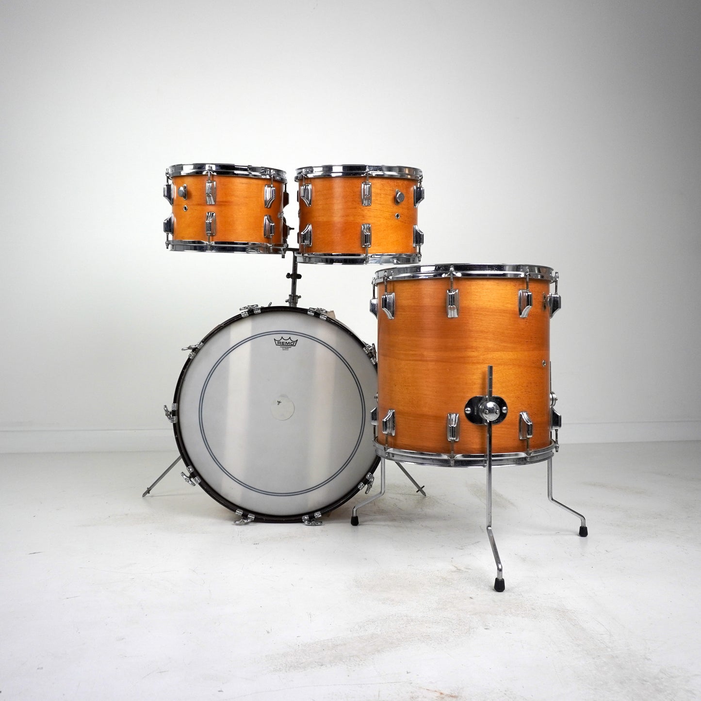 Rogers 4-piece Drum With Power Tone Shells and Script Badge