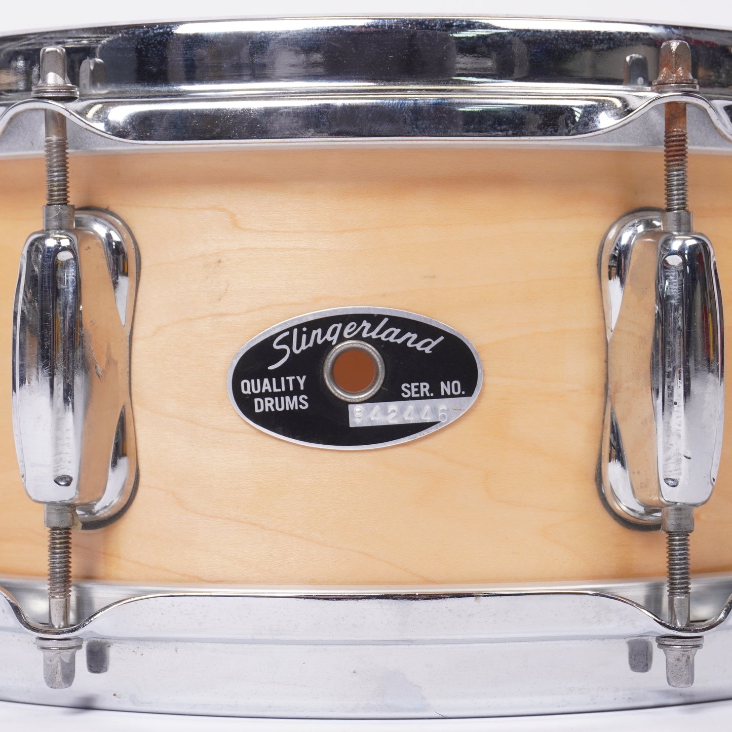 SLINGERLAND 13"x 5" WOOD SHELL SNARE DRUM