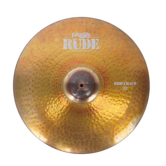 PAISTE RUDE 20" RIDE/CRASH CYMBAL