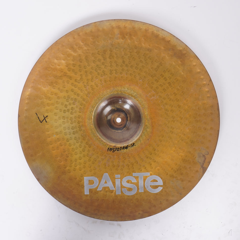 PAISTE RUDE 20" RIDE/CRASH CYMBAL