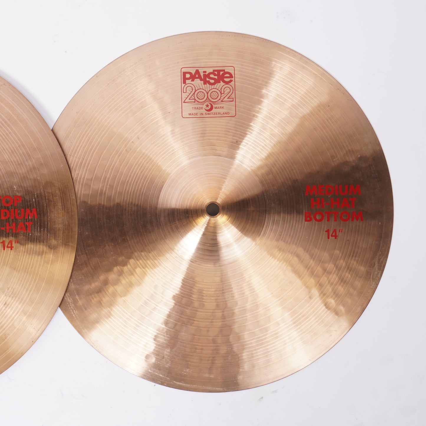 PAISTE 2002 14" MEDIUM HI HATS