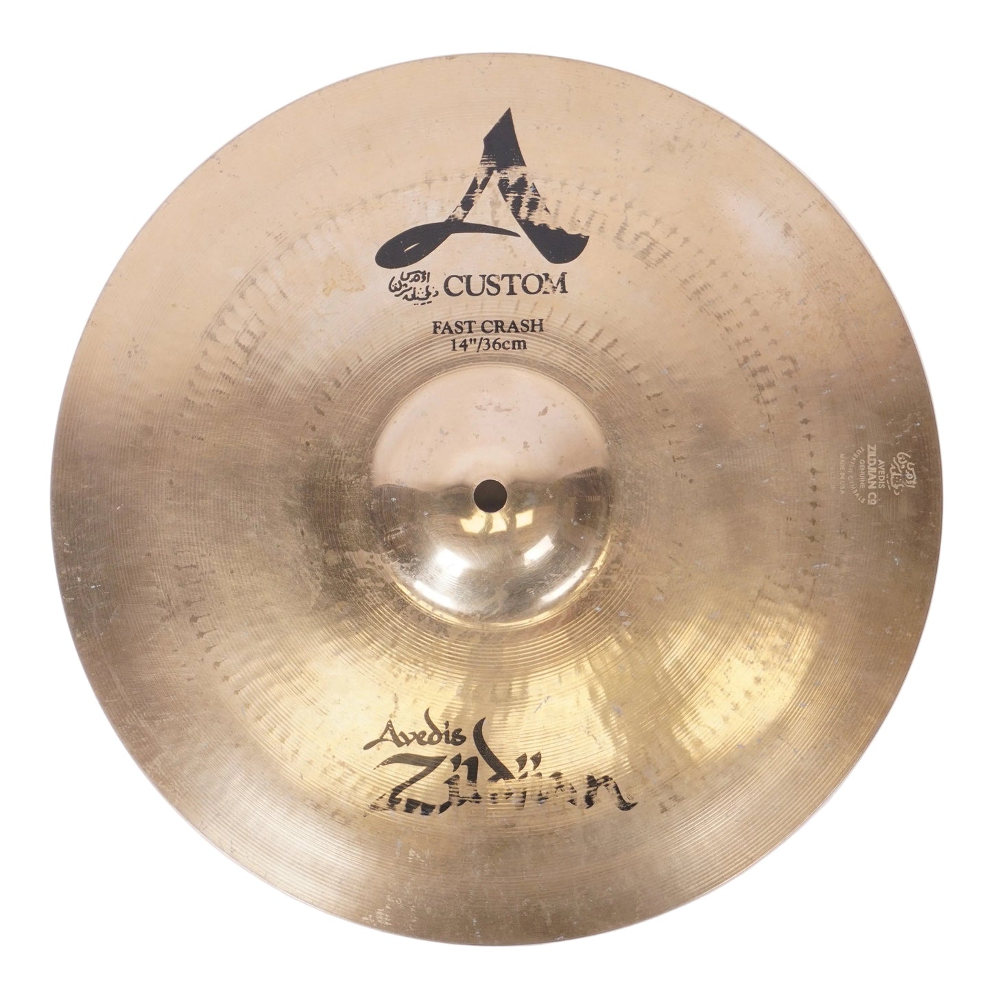 ZILDJIAN A CUSTOM 14" FAST CRASH CYMBAL