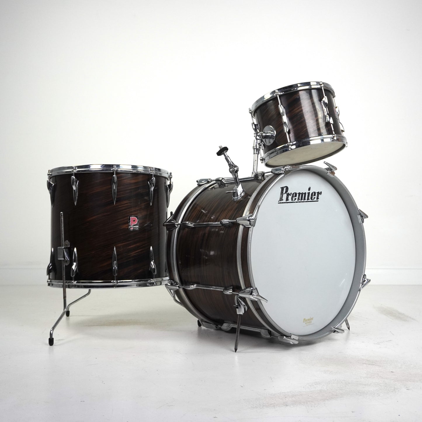 Premier 3-Piece Duroplastic Drum Kit in Root Beer Sparkle