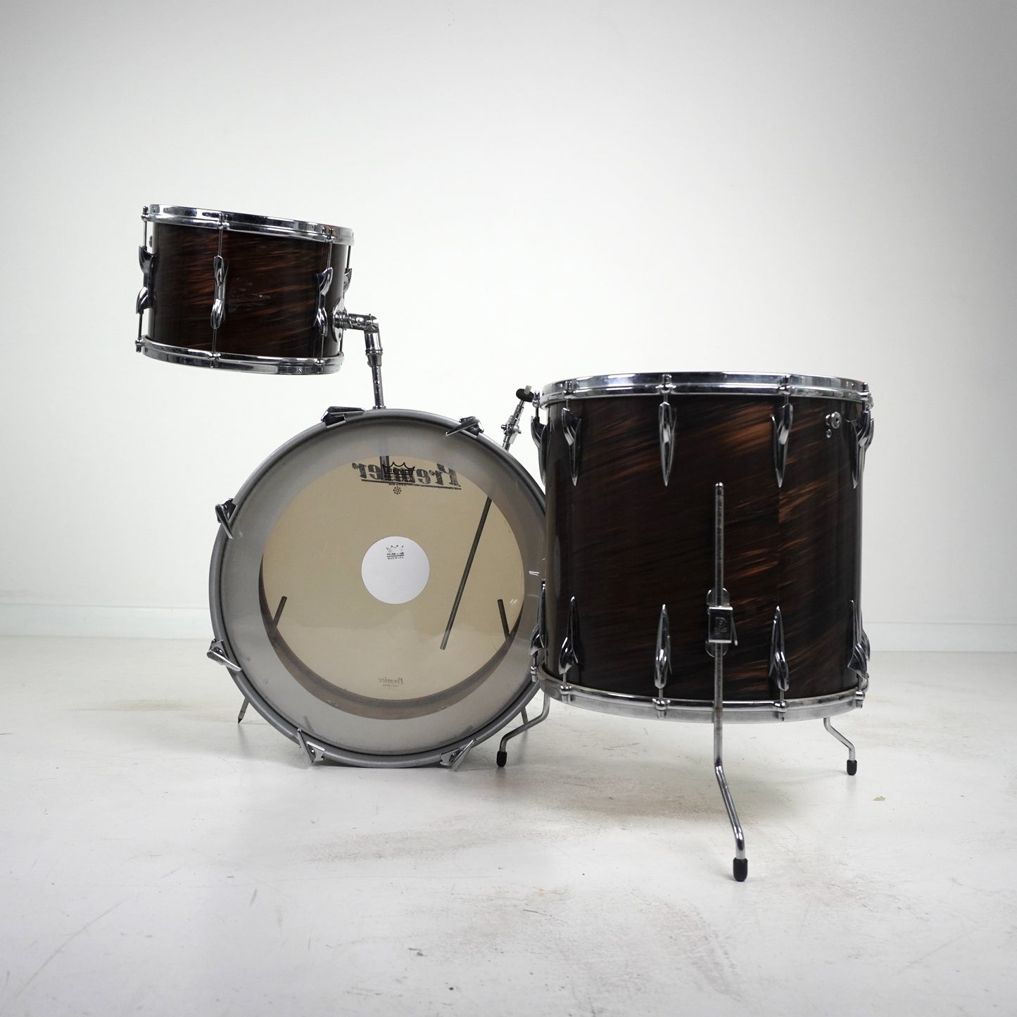 Premier 3-Piece Duroplastic Drum Kit in Root Beer Sparkle