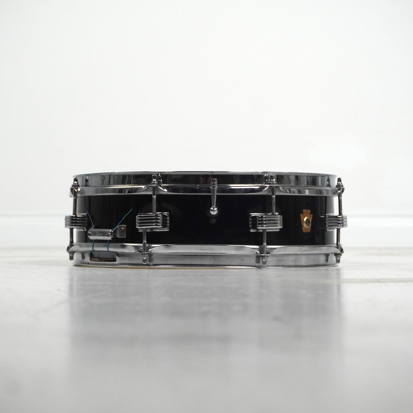WFL 14" x 4" Black Snare Drum 1960s
