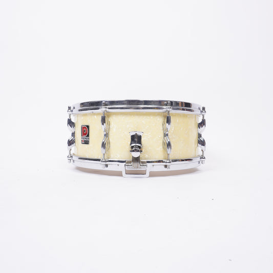Premier Royal Ace 14x5.5 Snare Drum 1960s - White Marine Pearl - RARE Beech Shell - Collector Grade