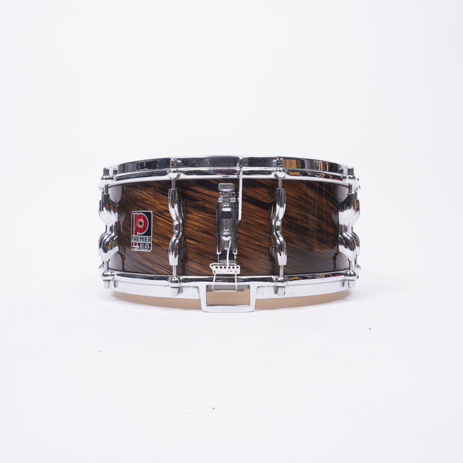 Premier Royal Ace Hi-Fi Snare 14x5.5 Late 1950s Birch w/ Beech Re-Rings – Duroplast – Collector Grade
