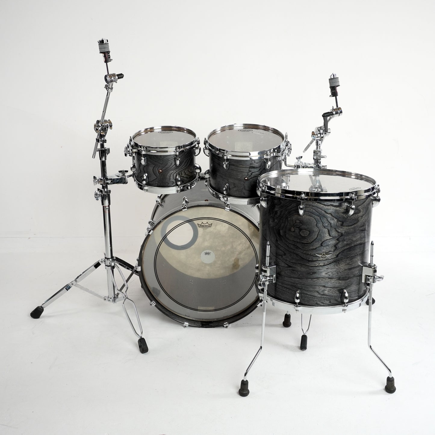 Tama Star Walnut 4-Piece Shell Pack in Satin Charcoal Japanese Sen