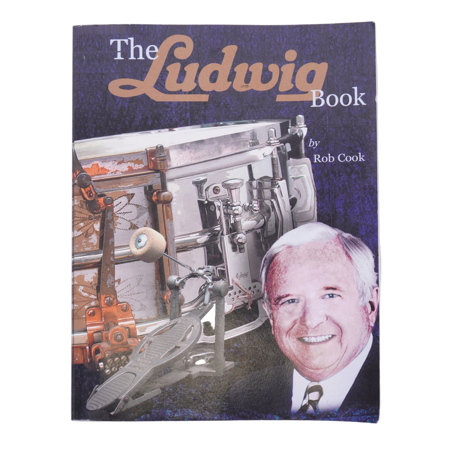 Book titled 'The Ludwig Book' by Rob Cook with a portrait of a man on the cover.
