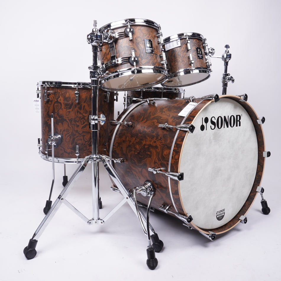 Sonor - Momentum Series Birch Set In California Burl 22/10/12/16/14SD