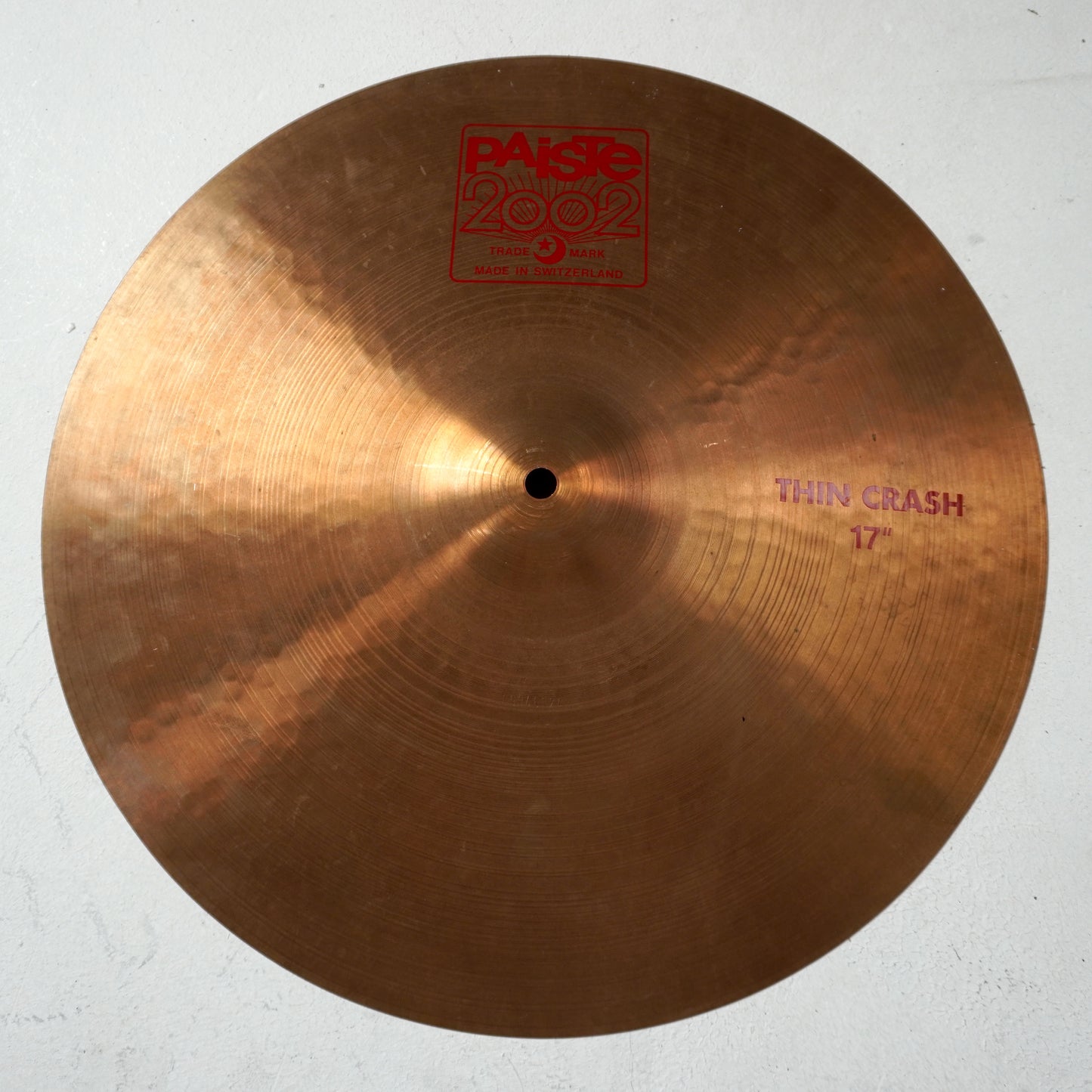 Paiste 2002 17” Crash mince