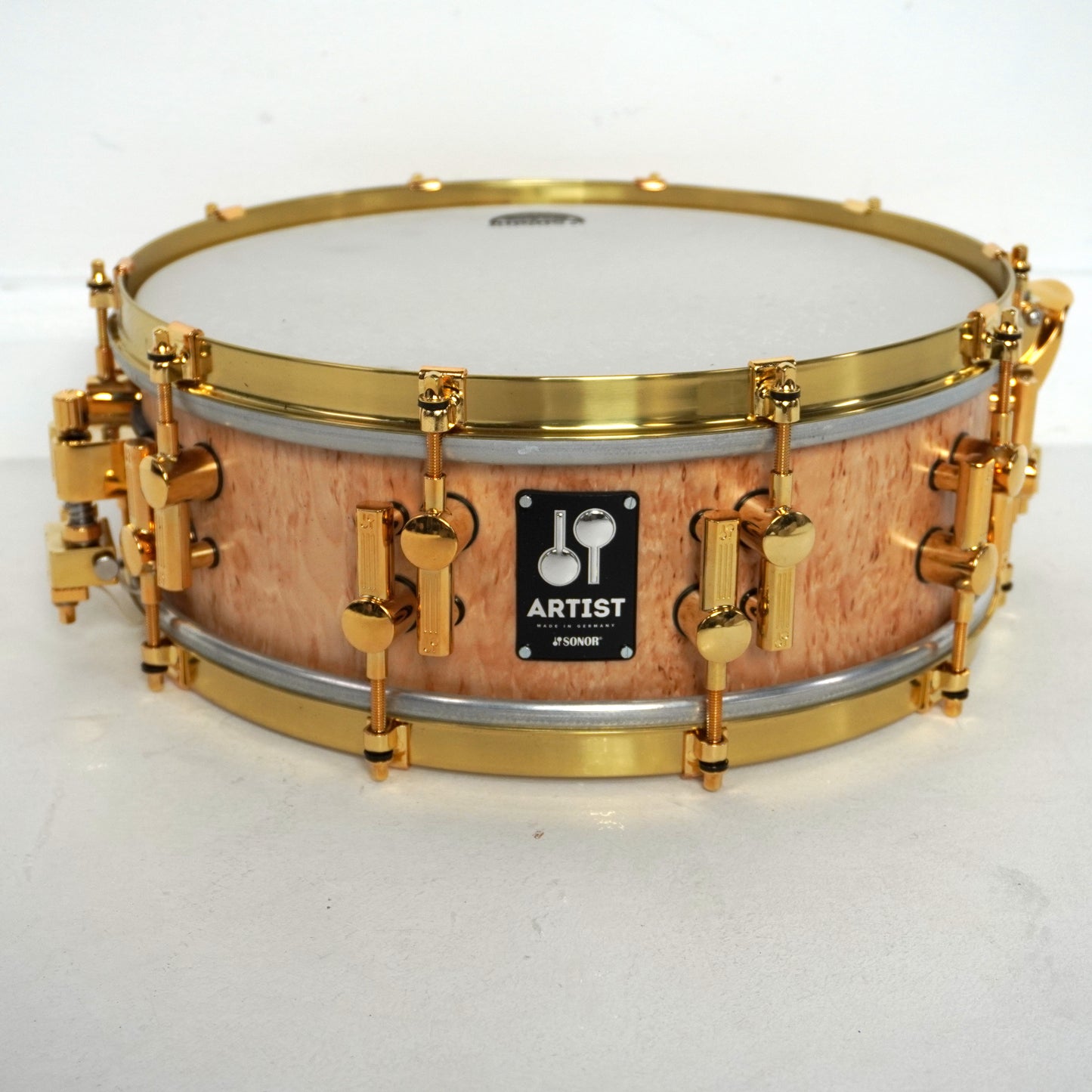 Caisse claire Sonor Artist Series Vintage Maple 14" x 5,5" avec finition en bouleau scandinave