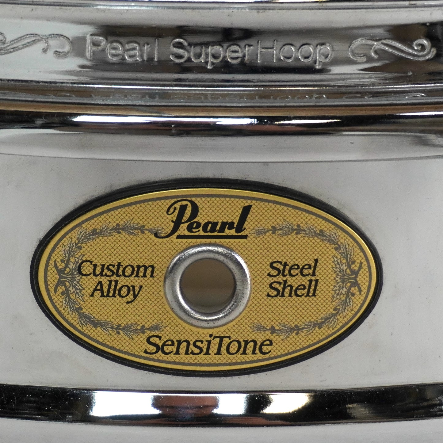 Pearl 13" x 5" Sensitone Custom Snare Drum aus legiertem Stahl