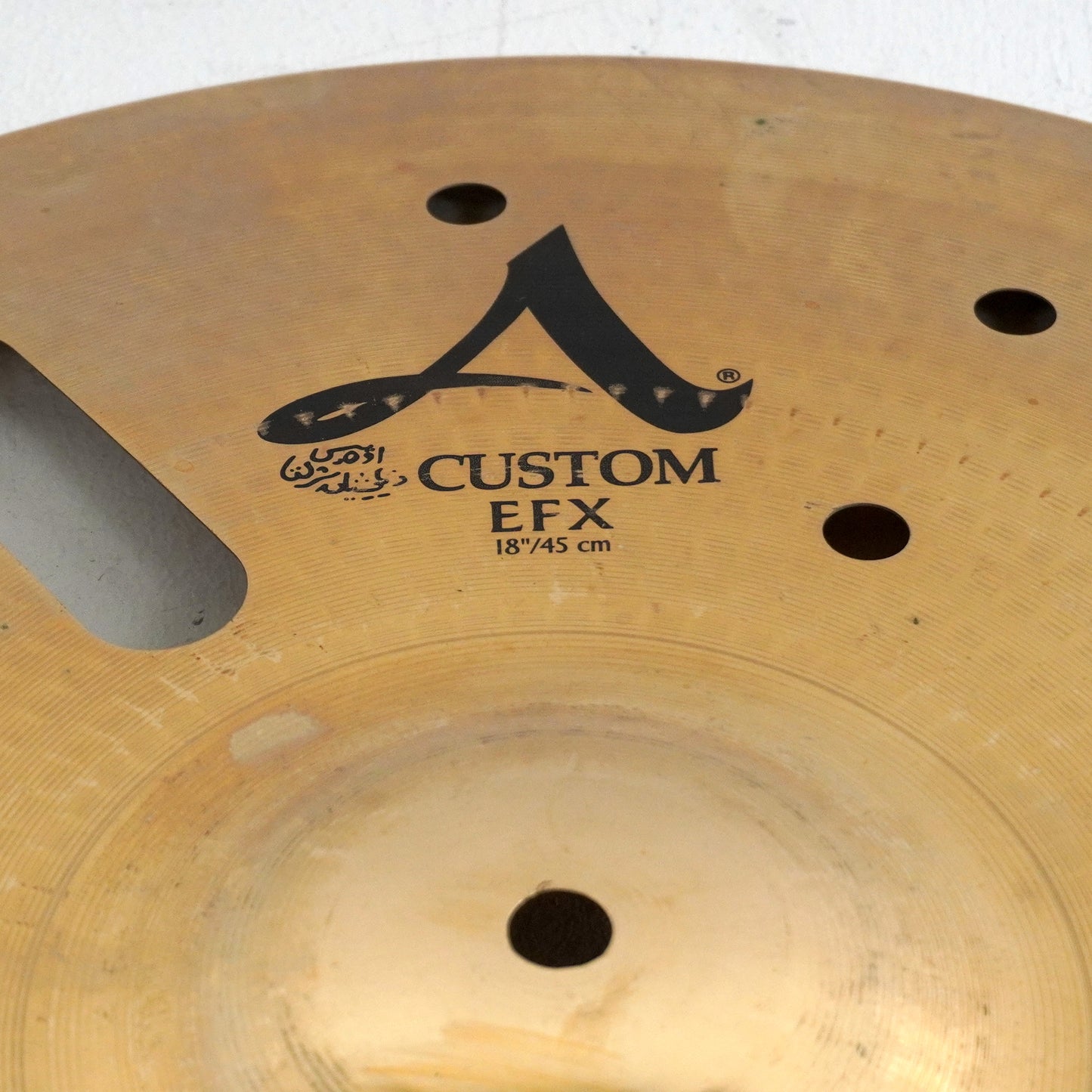 Zildjian 18" Ein benutzerdefinierter EFX Crash - GECRACKT