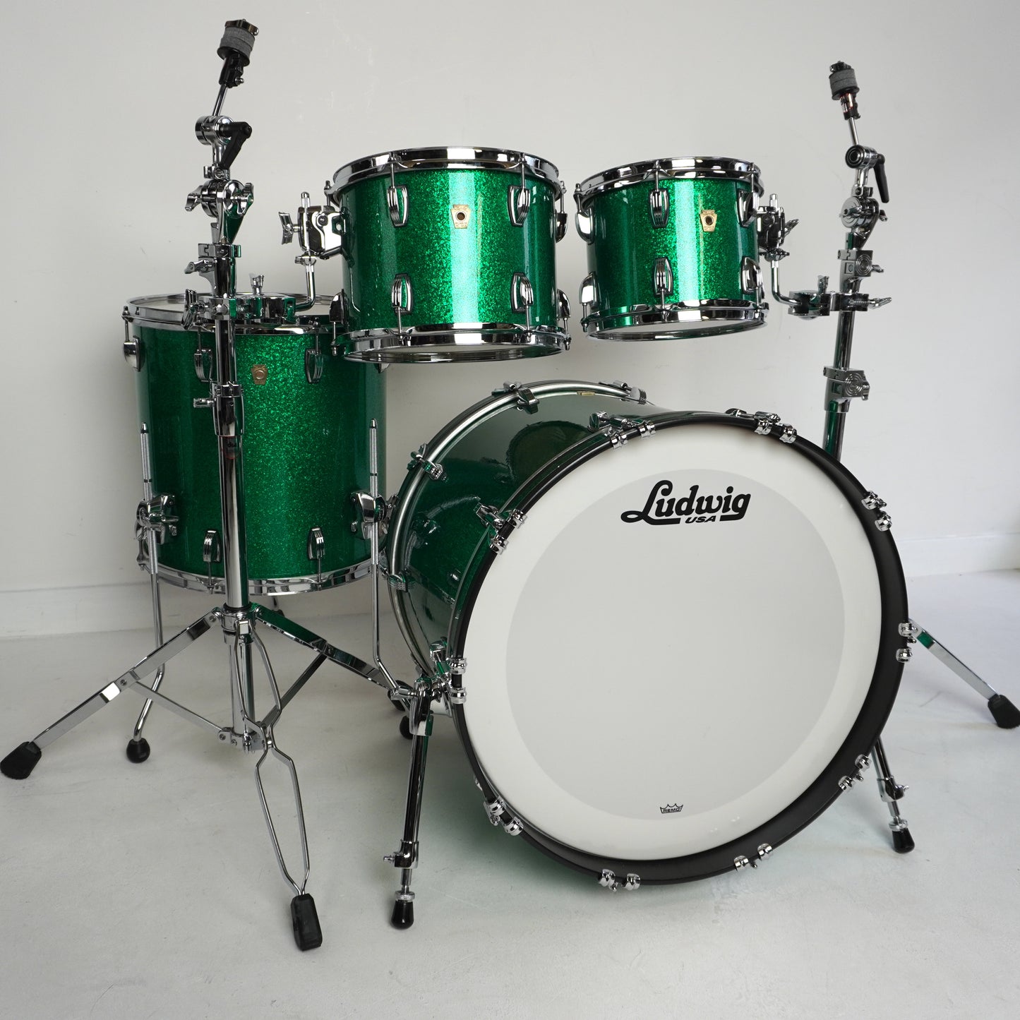 Ludwig Classic Maple American Fusion Green Sparkle