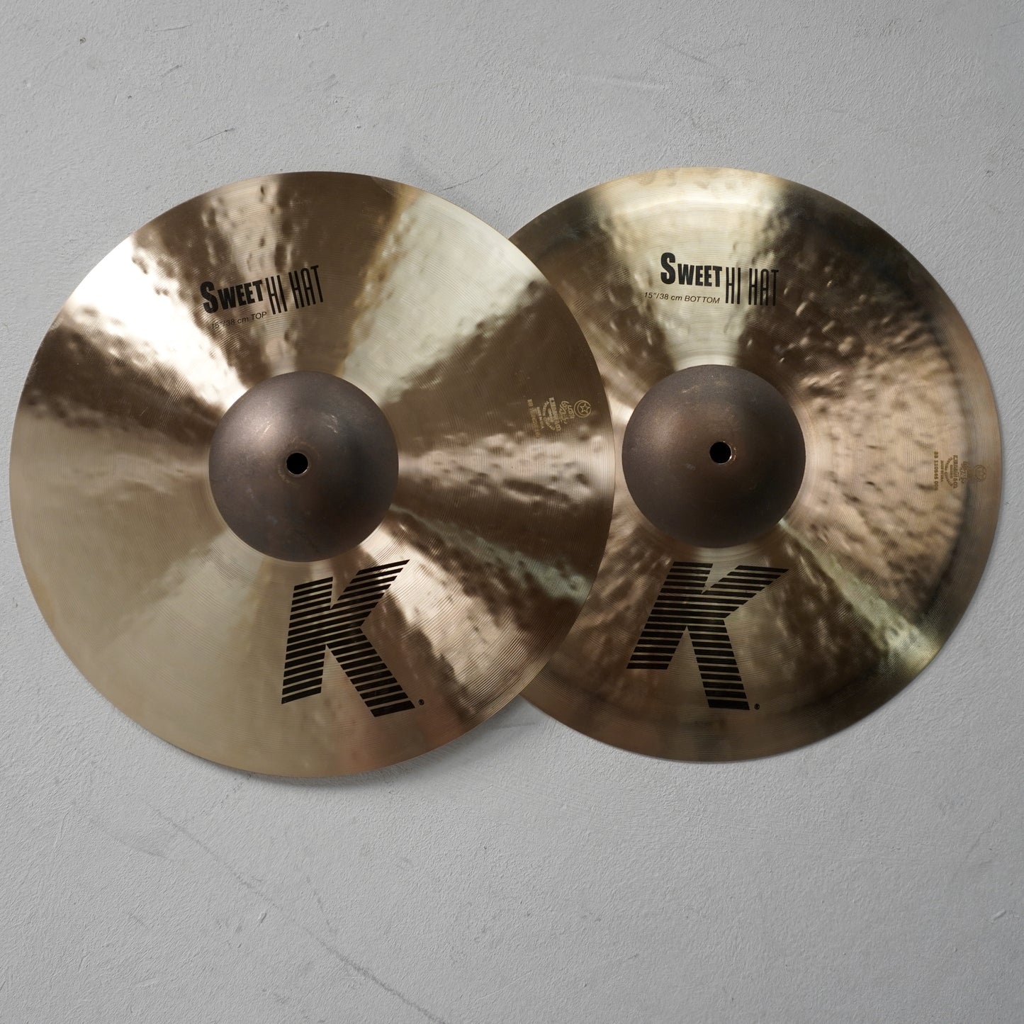 Zildjian 15" K Sweet Hi-Hats, Saitensatz