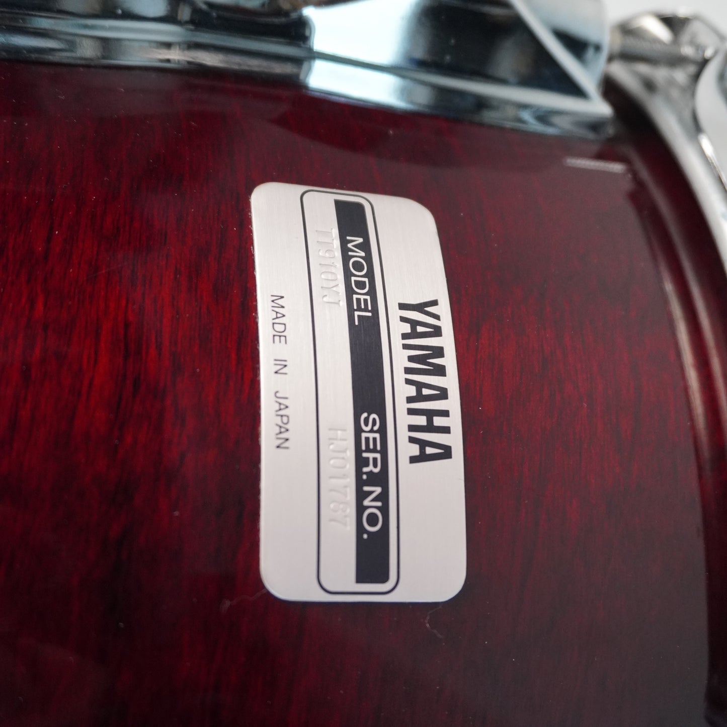 Yamaha 9000 Recording Custom 10” x 7.5” Tom in Cherry Red (Y.E.S.S Mount)