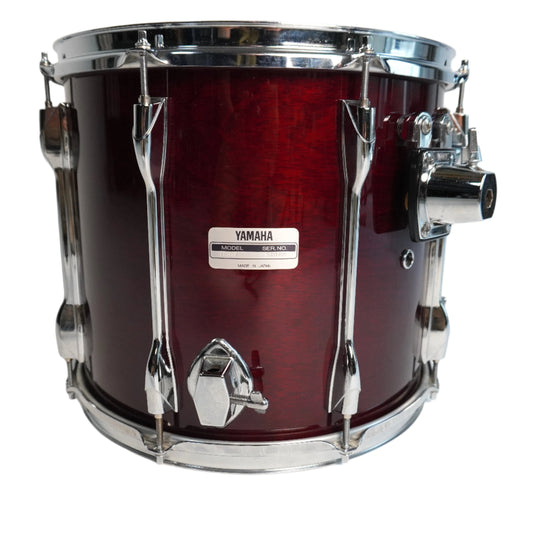 Yamaha 9000 Recording Custom 14” x 12” Tom/Floor Tom in Cherry Red (Y.E.S.S Mounting)