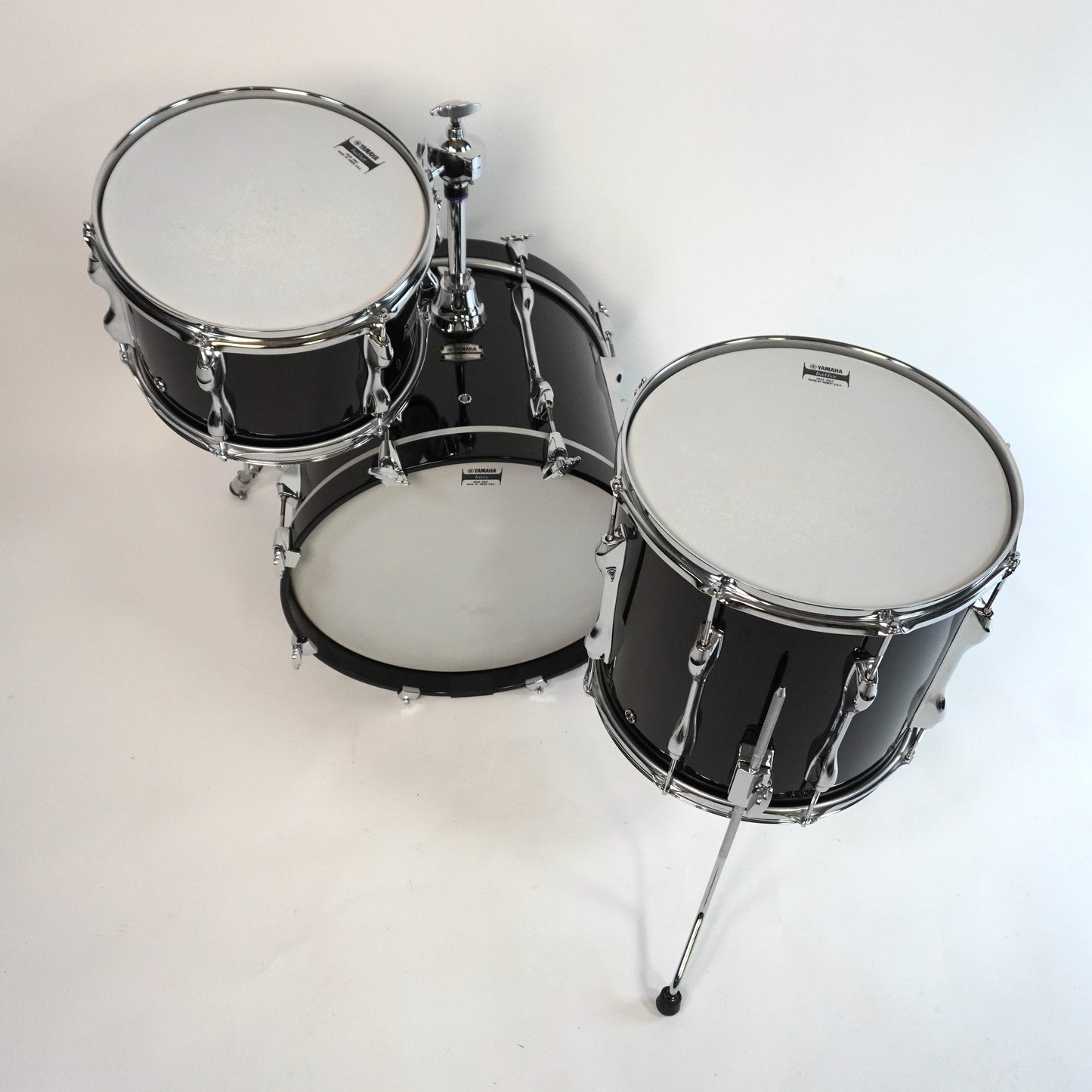 Yamaha Recording Custom 3-Piece Drum Kit in Black 18,12,14