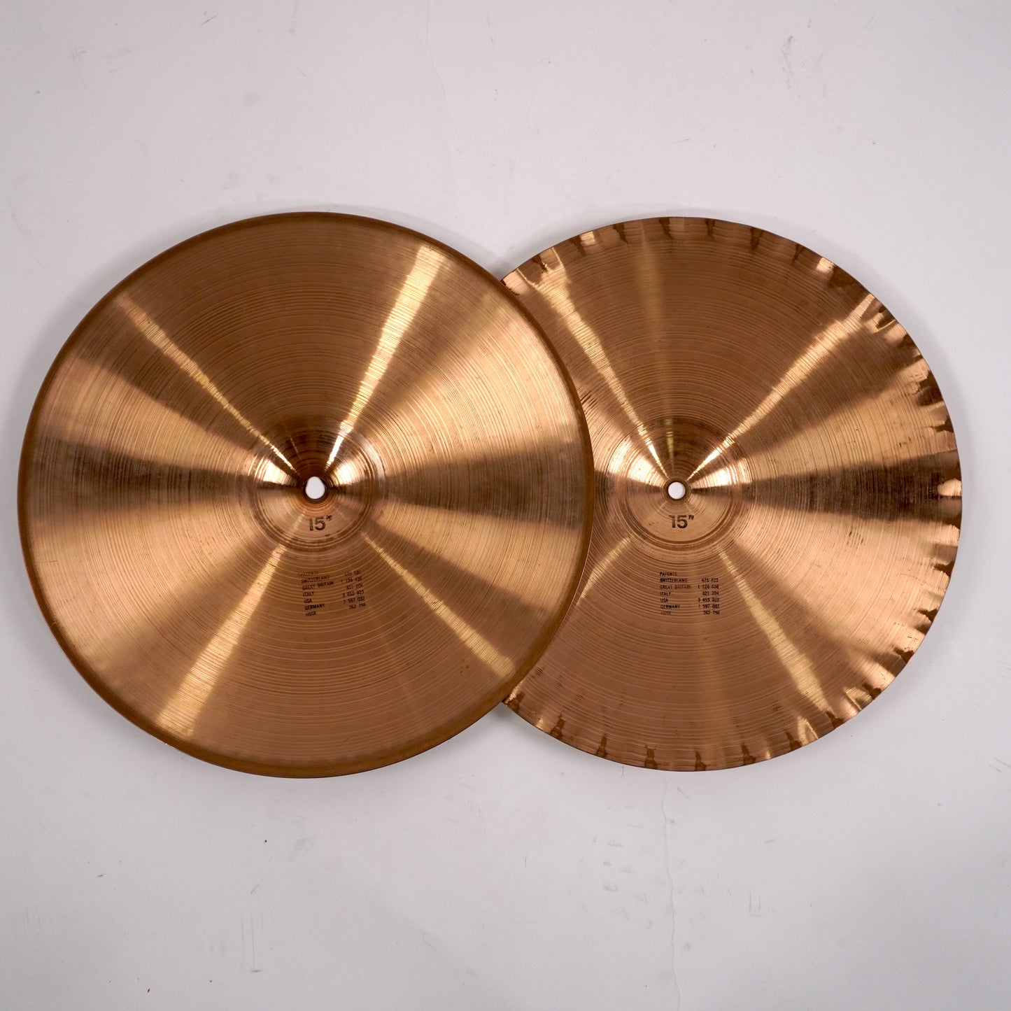 Paiste 2002 15” Sound Edge Hi-Hats