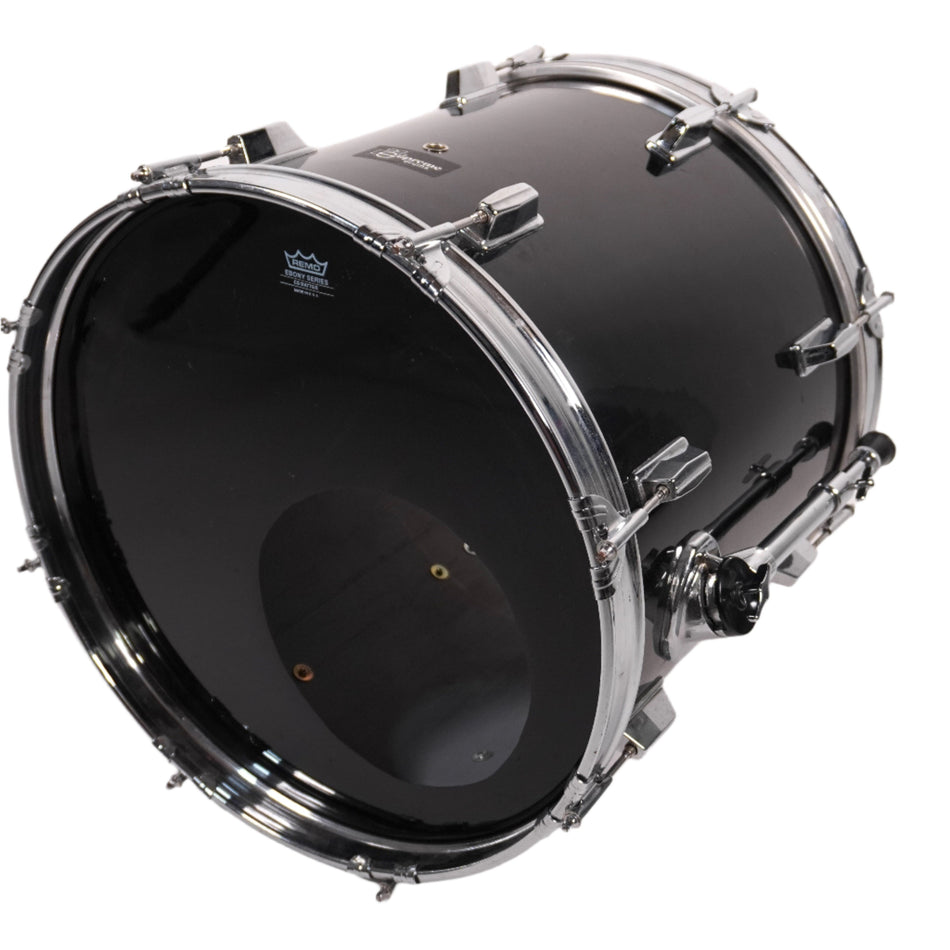 Supreme Drums 18 x 16 Zoll Bass Drum in Schwarz