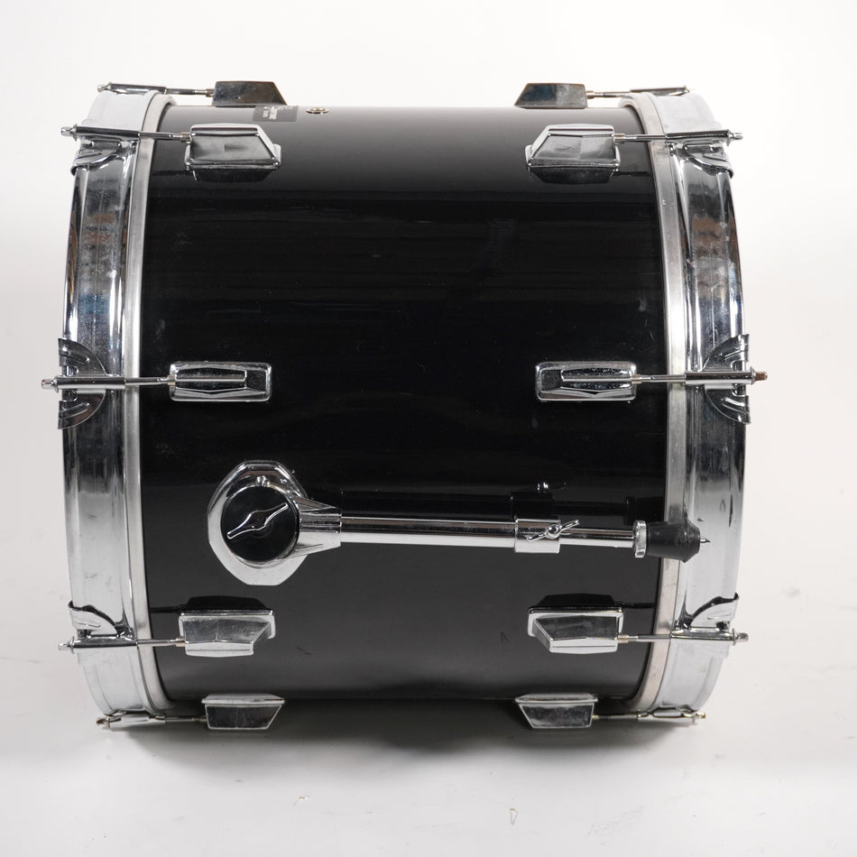 Supreme Drums 18 x 16 Zoll Bass Drum in Schwarz