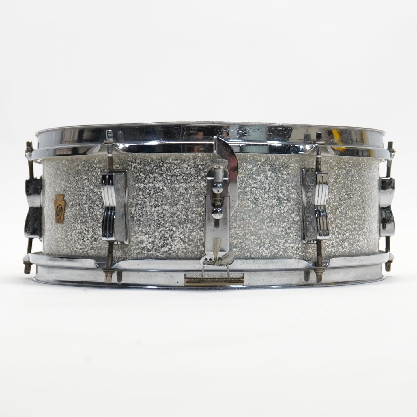 Vintage Ludwig Pioneer Snare Drum 14x5 - Silver Sparkle