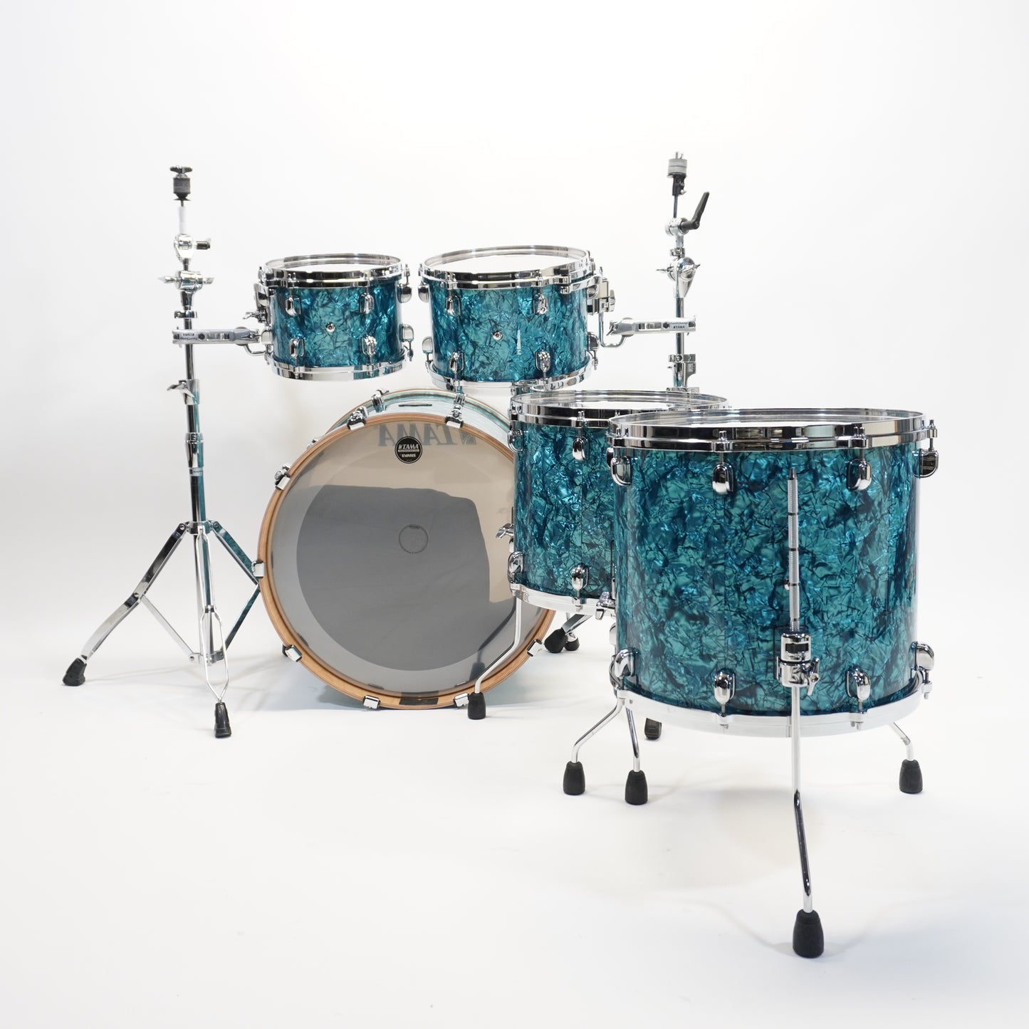 Tama Star Classic Birch Walnut 5 Piece Shell Pack- Turquoise Pearl Finish