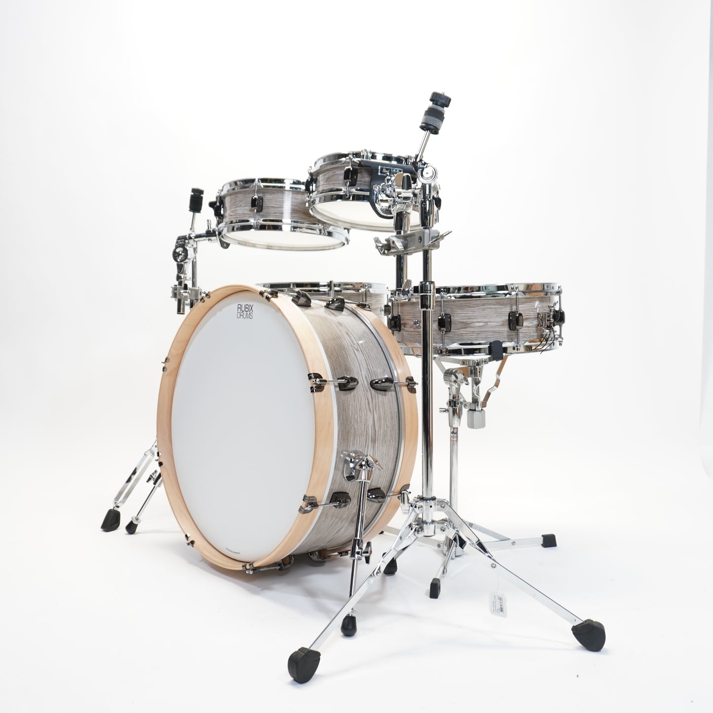 Pearl LMF 5 Piece Drum Kit in Natural Finish 22/14/14/12/10