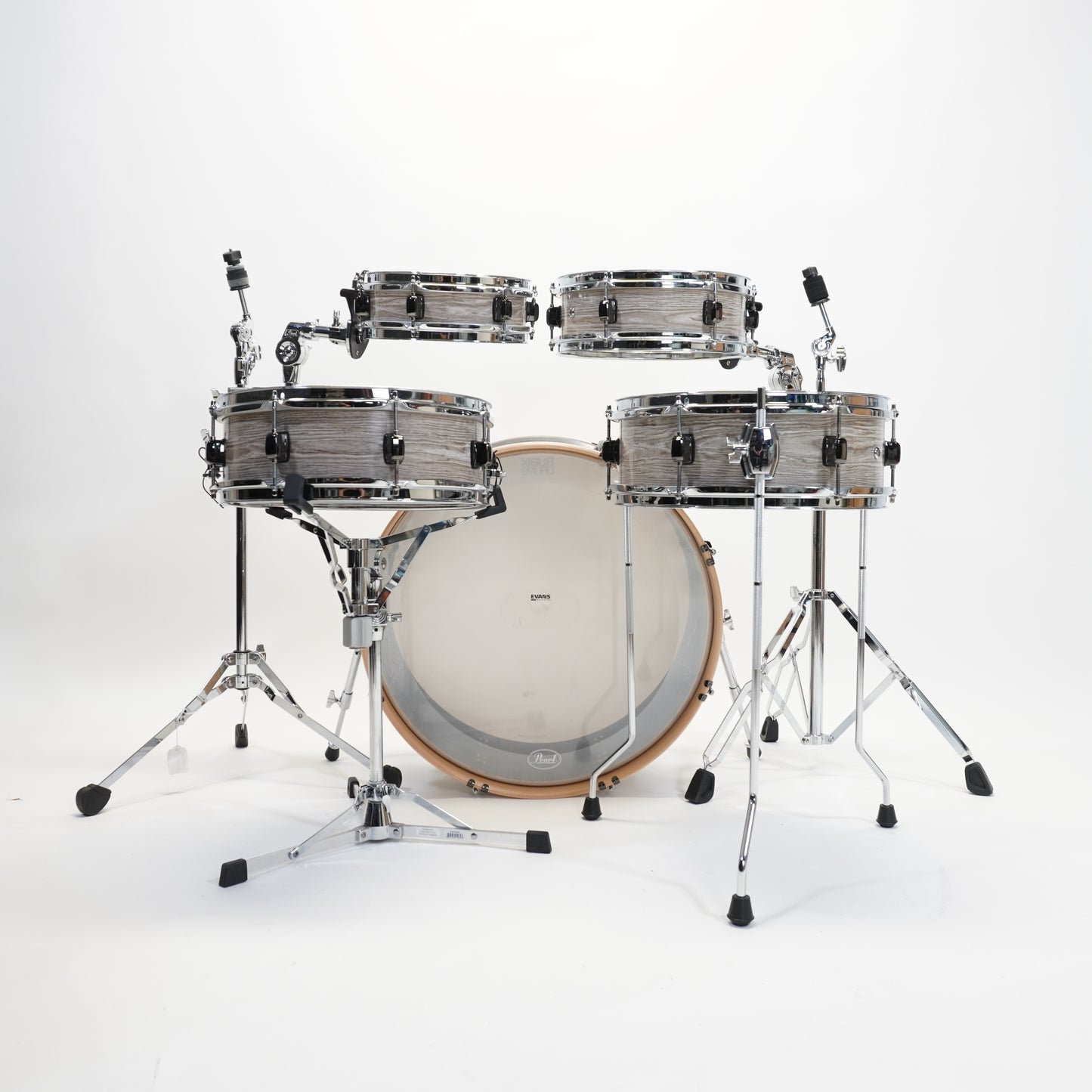 Pearl LMF 5 Piece Drum Kit in Natural Finish 22/14/14/12/10