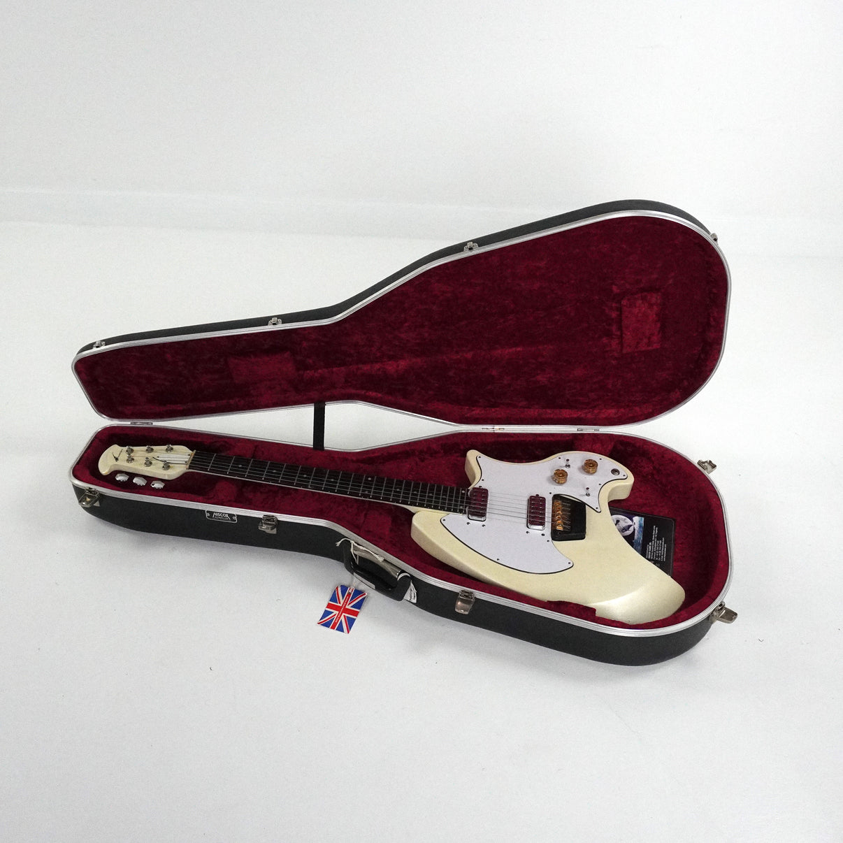 Ovation Breadwinner 1974 in White Rubix Drums