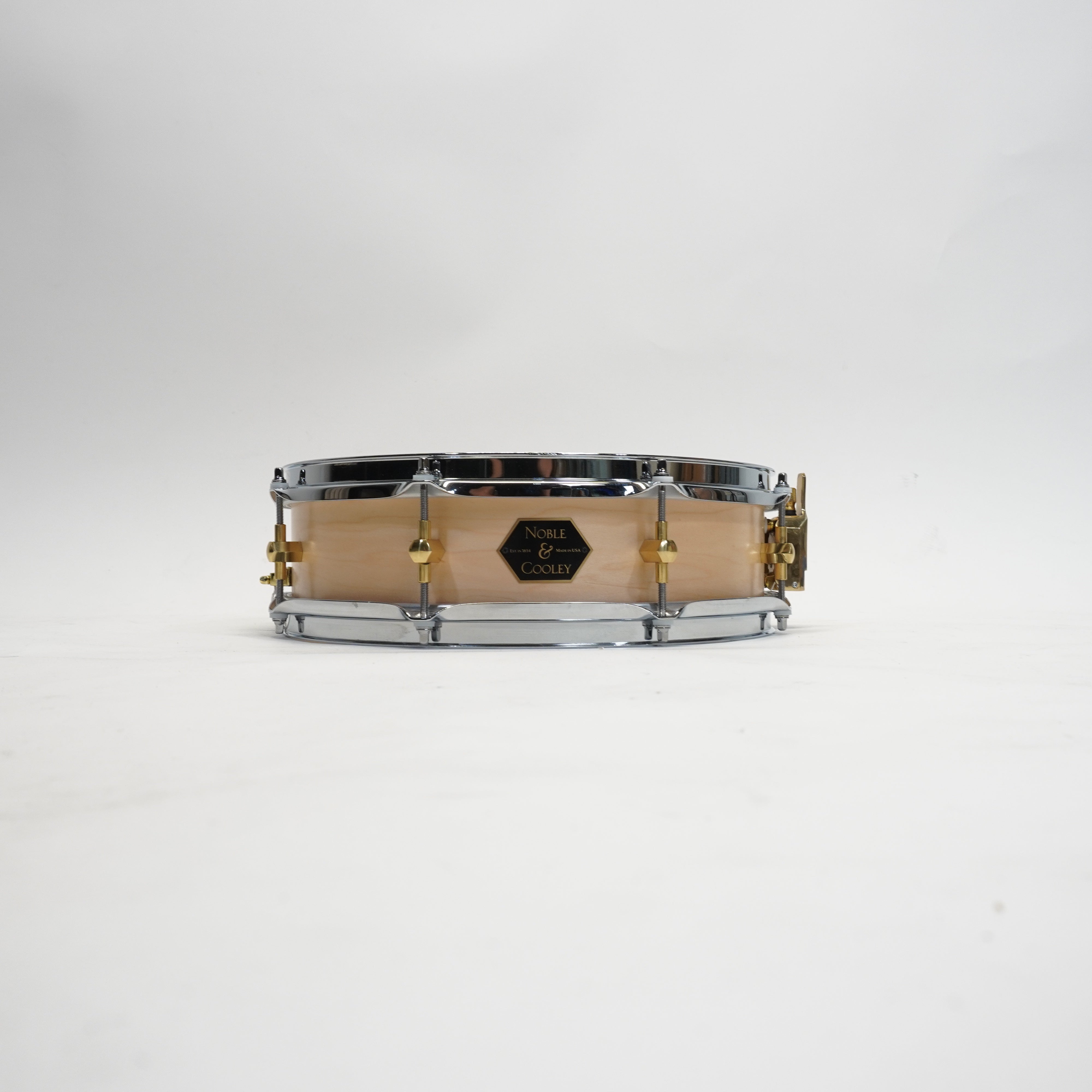 Noble & Cooley SP Snare 3.875X14 - Natural Satin – Rubix Drums