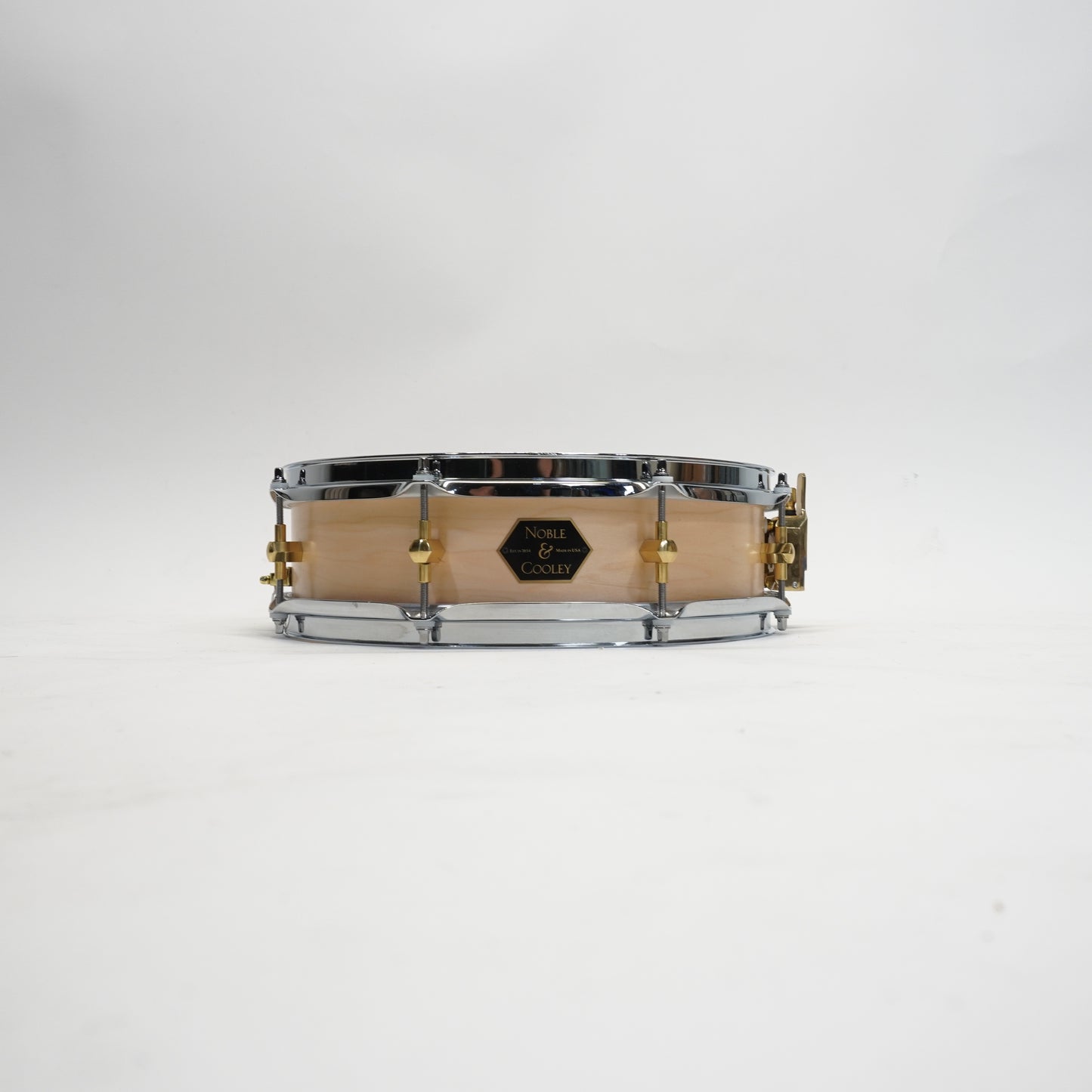 Noble &amp; Cooley SP Snare 3.875X14 - Natursatin 