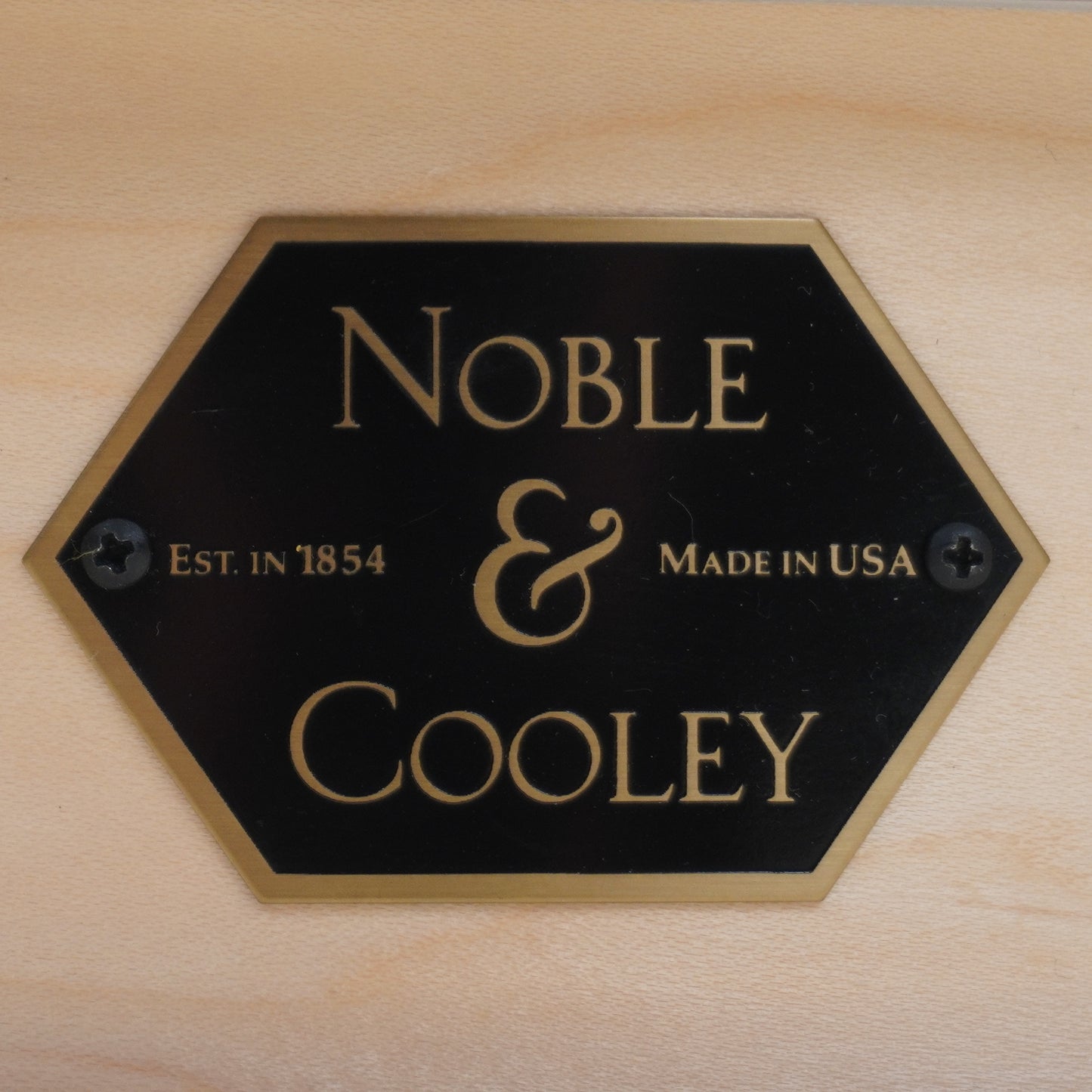 Noble &amp; Cooley SP Snare 3.875X14 - Natursatin 