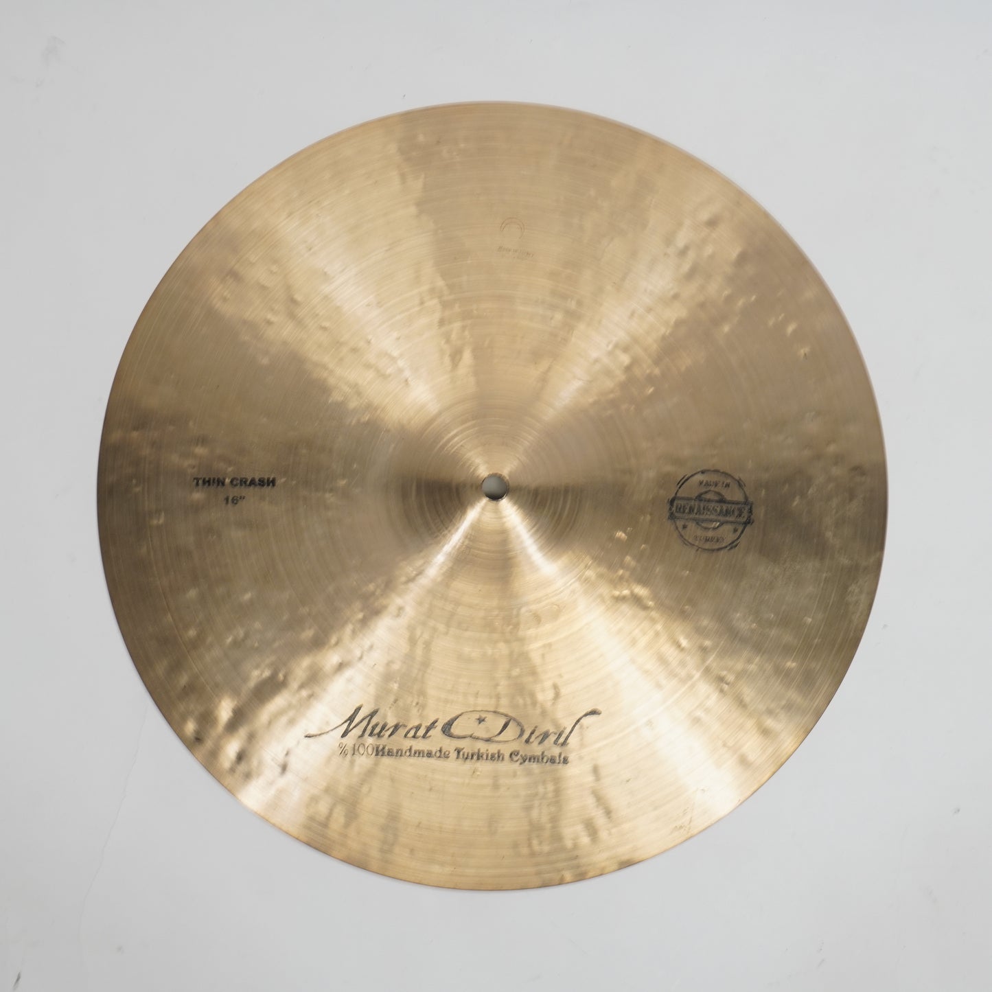 Murat Diril 16” Thin Crash (Renaissance Regular series)