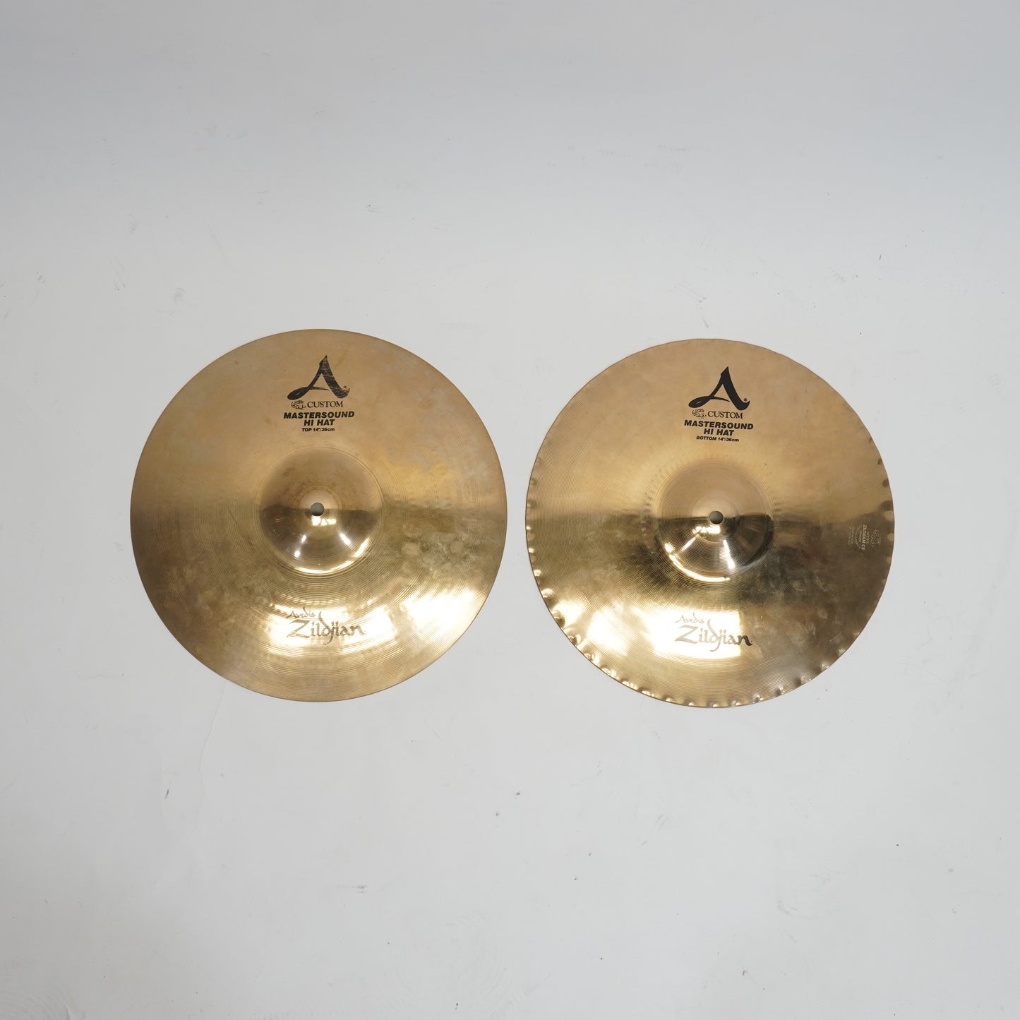 Zildjian 14" A Custom Mastersound Hi-Hats