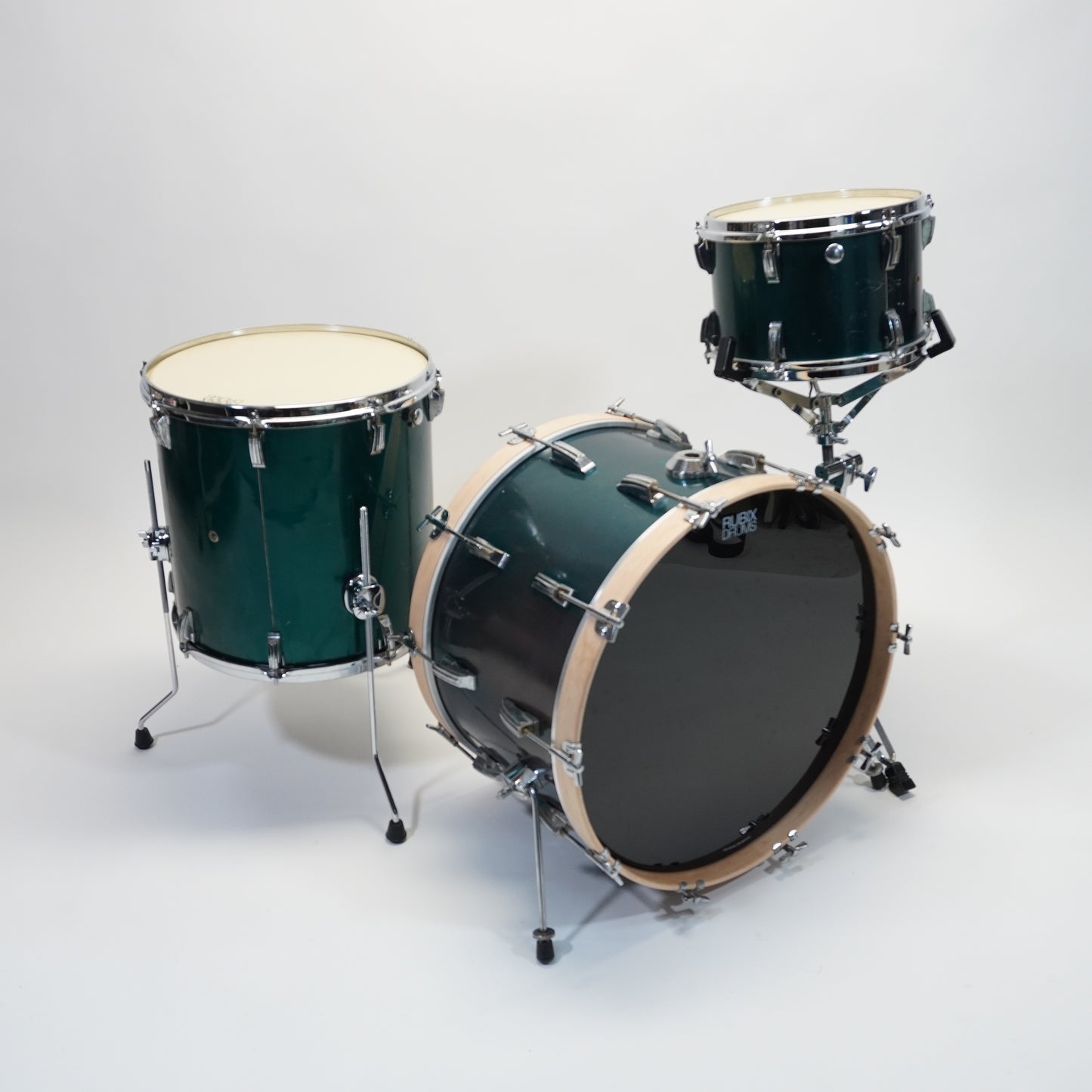 Amati 3-Piece Drum Set in Green 22/12/16