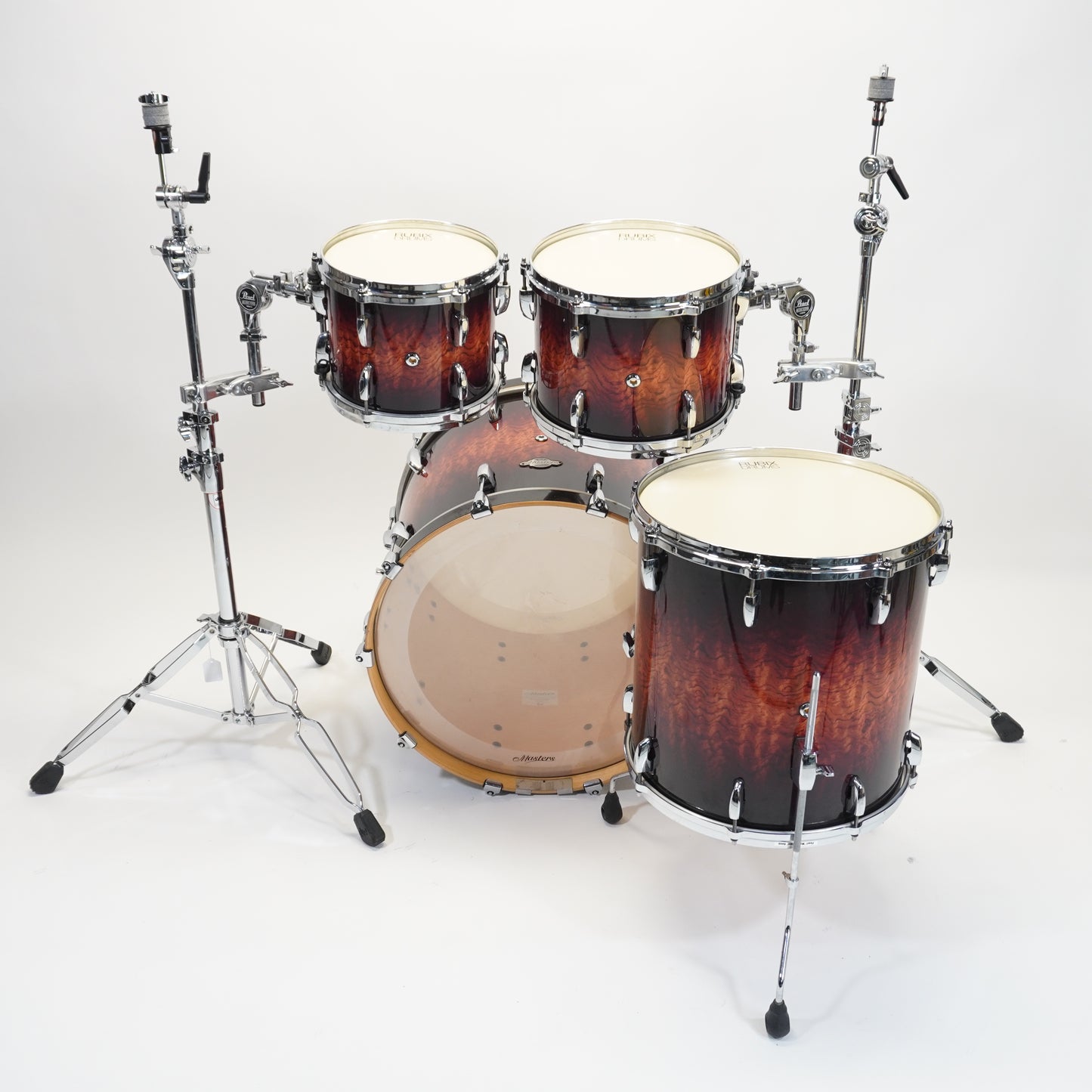 Pearl Masters Birch in Exotic Lava Bubinga 22/10/12/16