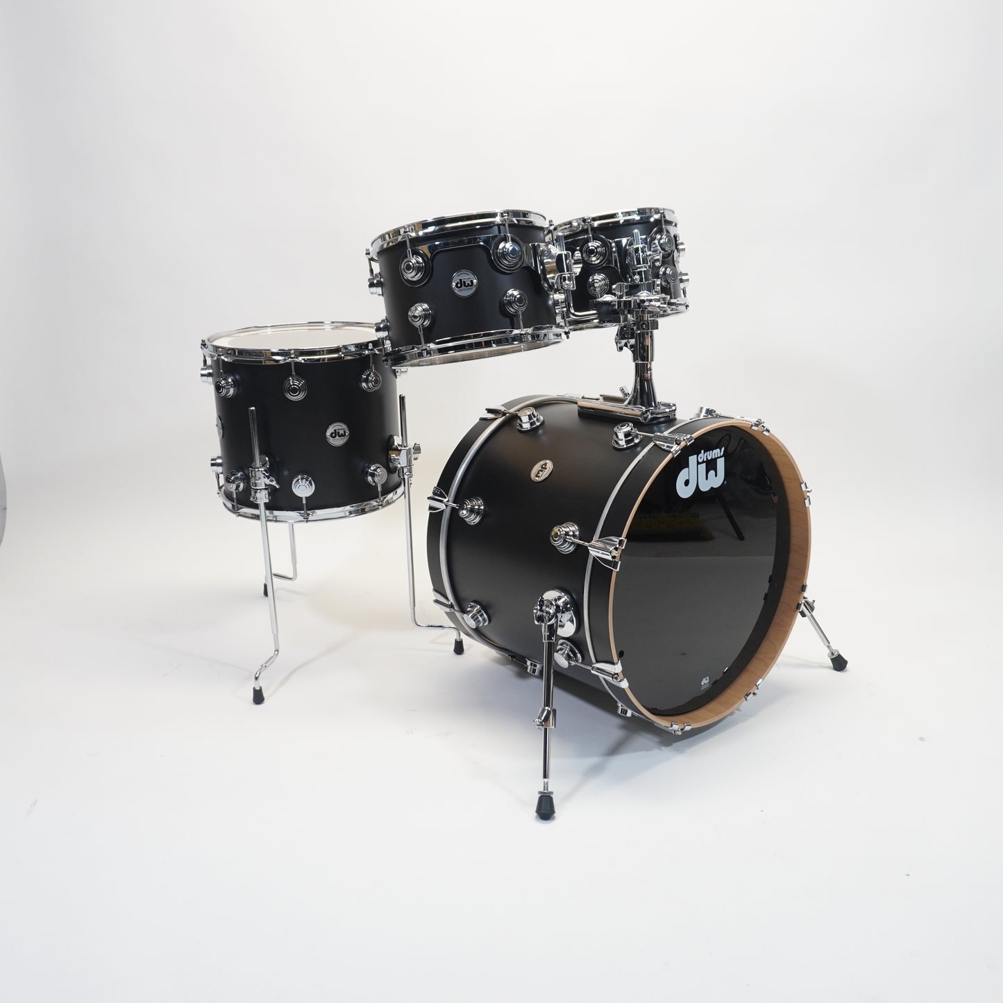 DW  Collectors Maple PurpleCore 20 Inch Shell Pack in Satin Oil