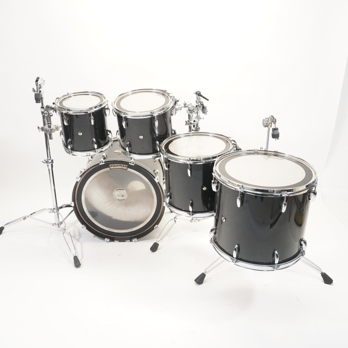 Pearl Masters Maple in Black 22,10,12,14,16